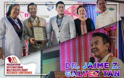 MADAYAW 2.0 Day 2 Dr. Jaime Z. Galvez Tan