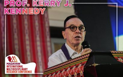 MADAYAW 2.0 Day 2 Prof. Kerry J. Kennedy