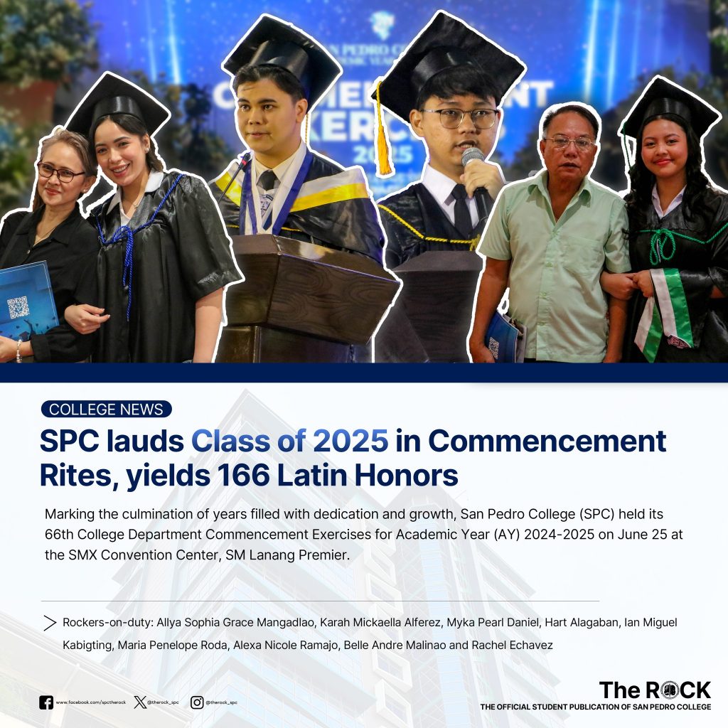 Commencement Rites SPC LAUDS CLASS OF 2025 IN COMMENCEMENT RITES, YIELDS 166 LATIN HONORS ...