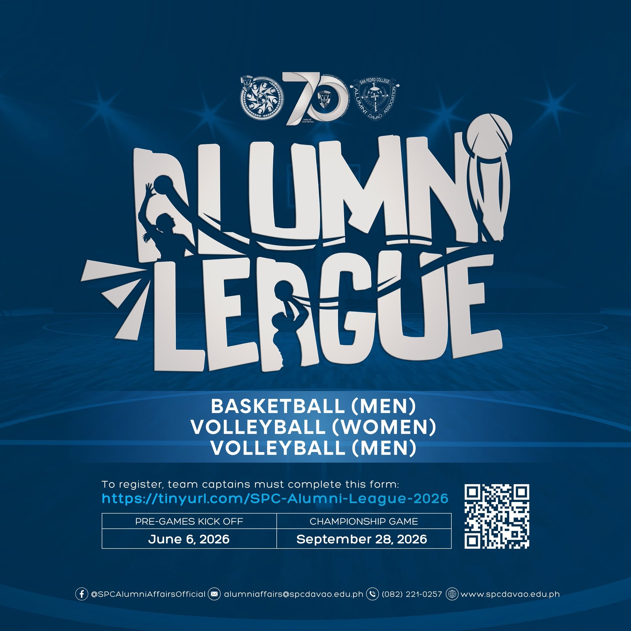 ALUMNI LEAGUE - BASKETBALL-VOLLEYBALL