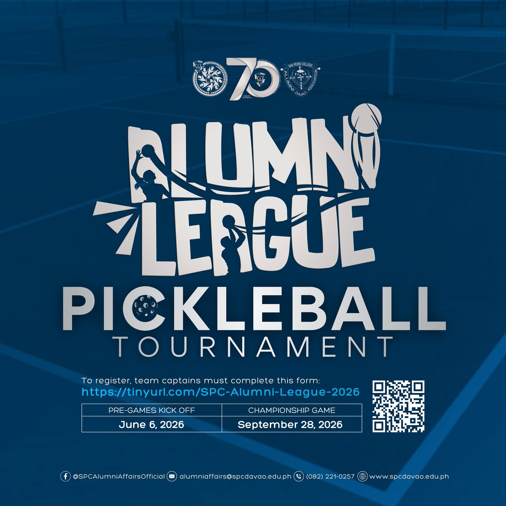 ALUMNI LEAGUE - PICKLEBALL