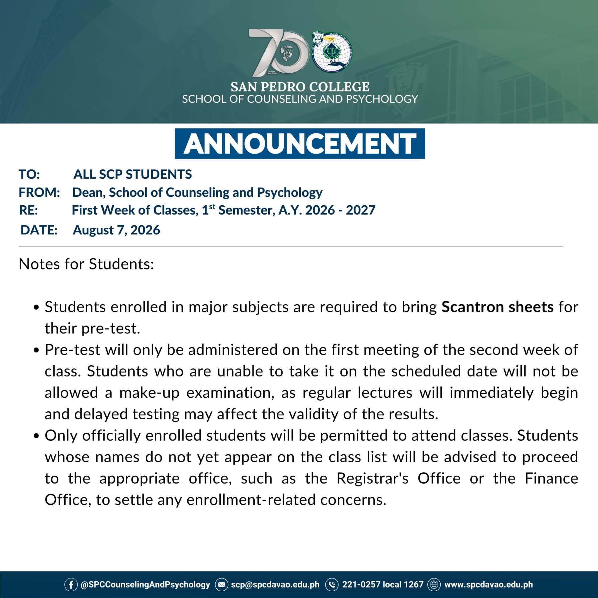 SCP-AN-FIRST-WEEK-OF-CLASSES 1ST SEM A.Y. 2026-2027 PAGE 2